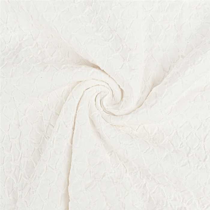 Coton froissé Diamond Blanc Coton froissé Diamond Blanc