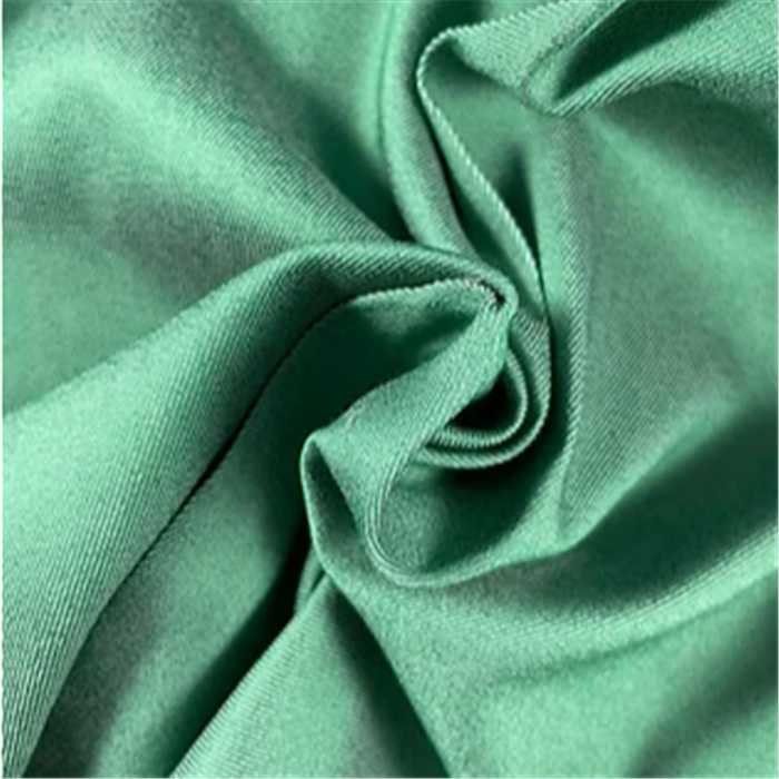 Jeans Stretch Vert Malachite - Coupon de 35 cm Jeans Stretch Vert Malachite - Coupon de 35 cm