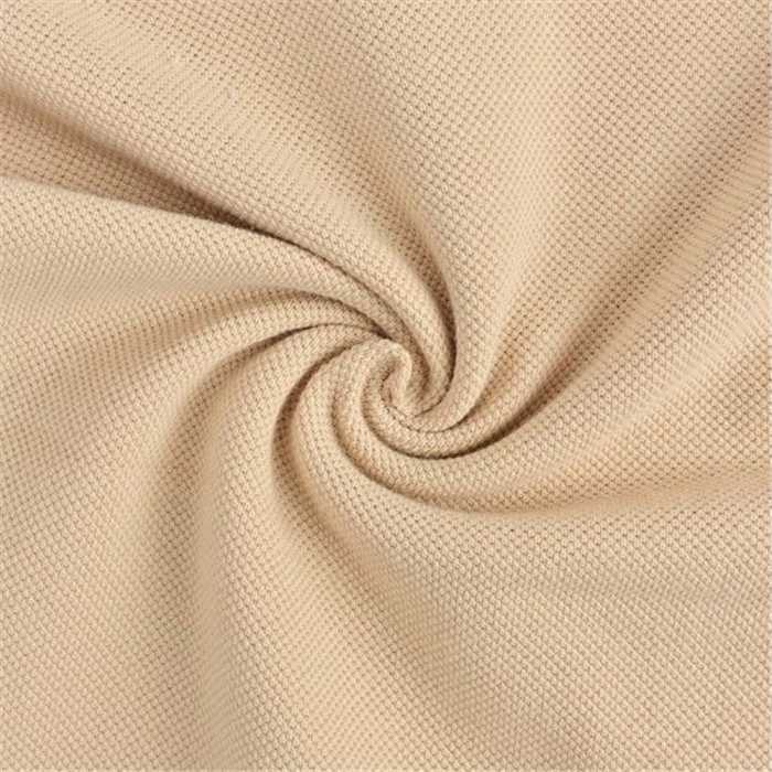 Jersey piqué de coton Light beige Jersey piqué de coton Light beige