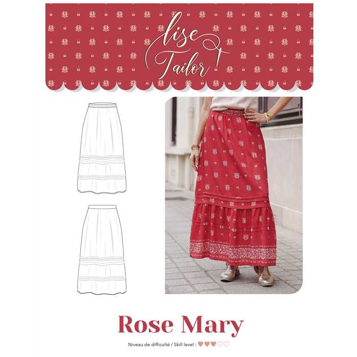 Jupe Rose Mary Jupe Rose Mary