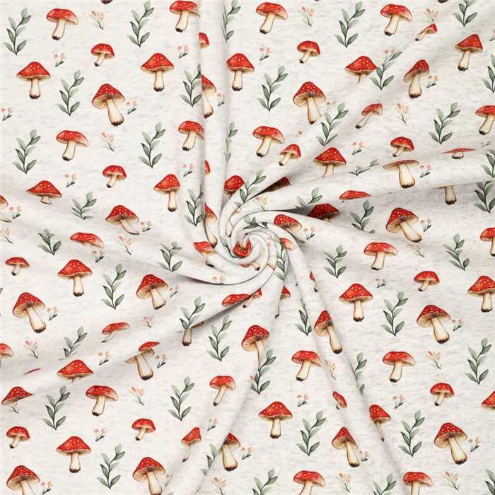 Sweat envers gratté Mushrooms Sweat envers gratté Mushrooms