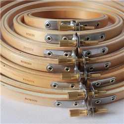 Tambour de broderie en bois