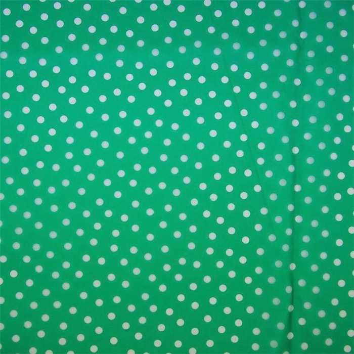 Tissu imperméable Rainy Dots Green