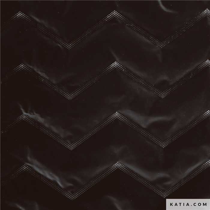 Tissu matelassé Noir Tissu matelassé Noir